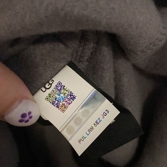 NWT- UGG- Chrissy Short Checks- boyfriend short- black and grey- Size X-Large - Picture 11 of 11